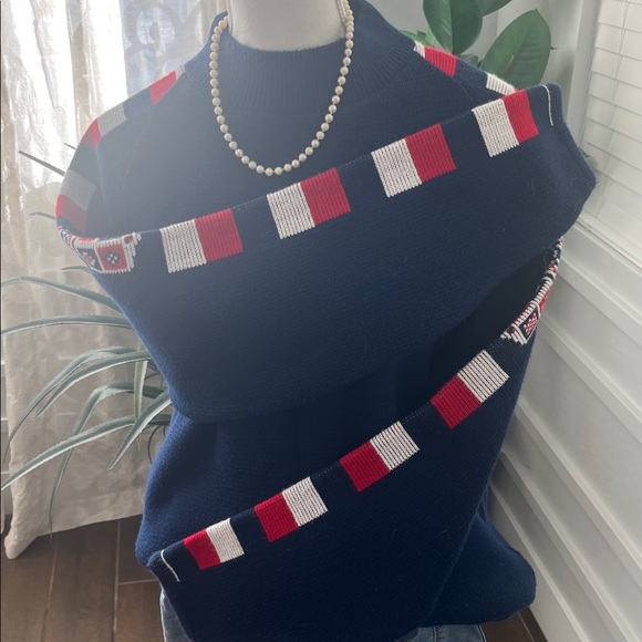 Vintage Jersild preppy knit sweater with coat of arms sleeve details - Picture 13 of 15